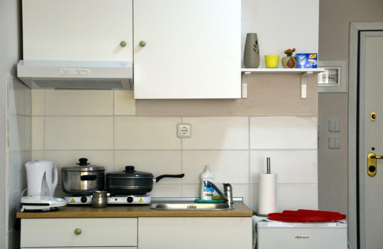 Eleni-Apartments Tesalonika Bagian luar foto
